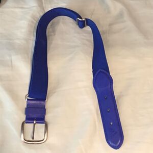 Adidas | Blue Elastic Youth Stretch Baseball Softball Belt